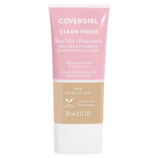 Covergirl Clean Fresh Skin Milk Foundation Medium/Tan 570 30ml