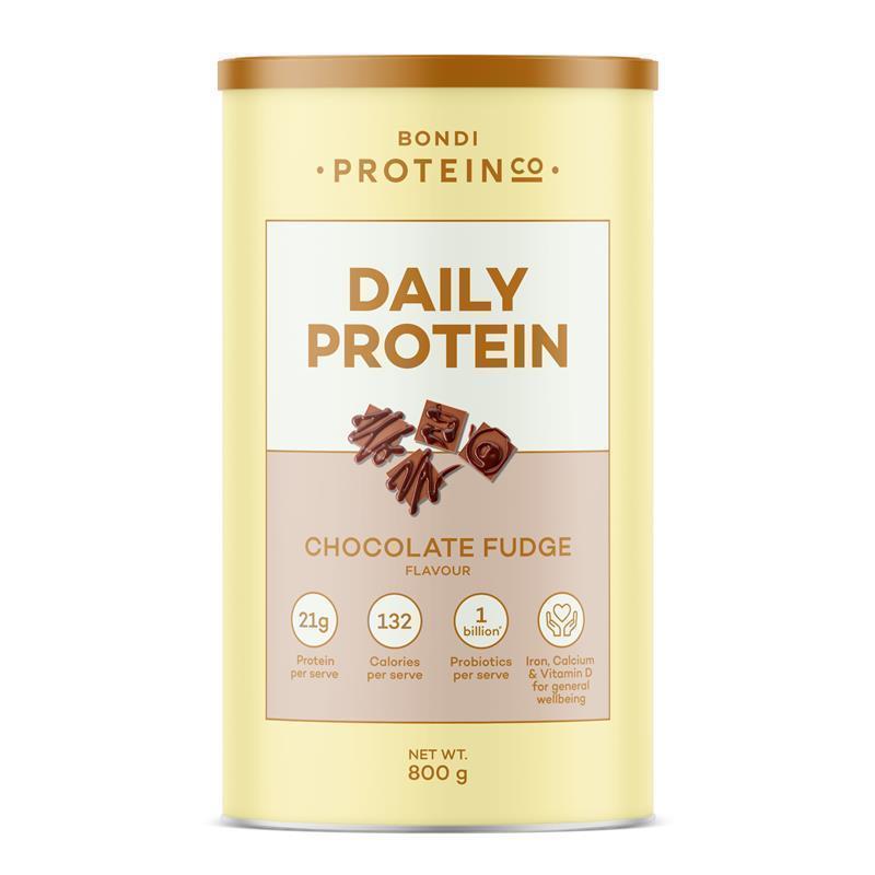 Load image into Gallery viewer, Bondi Protein Co. Daily Protein Chocolate Fudge 800g
