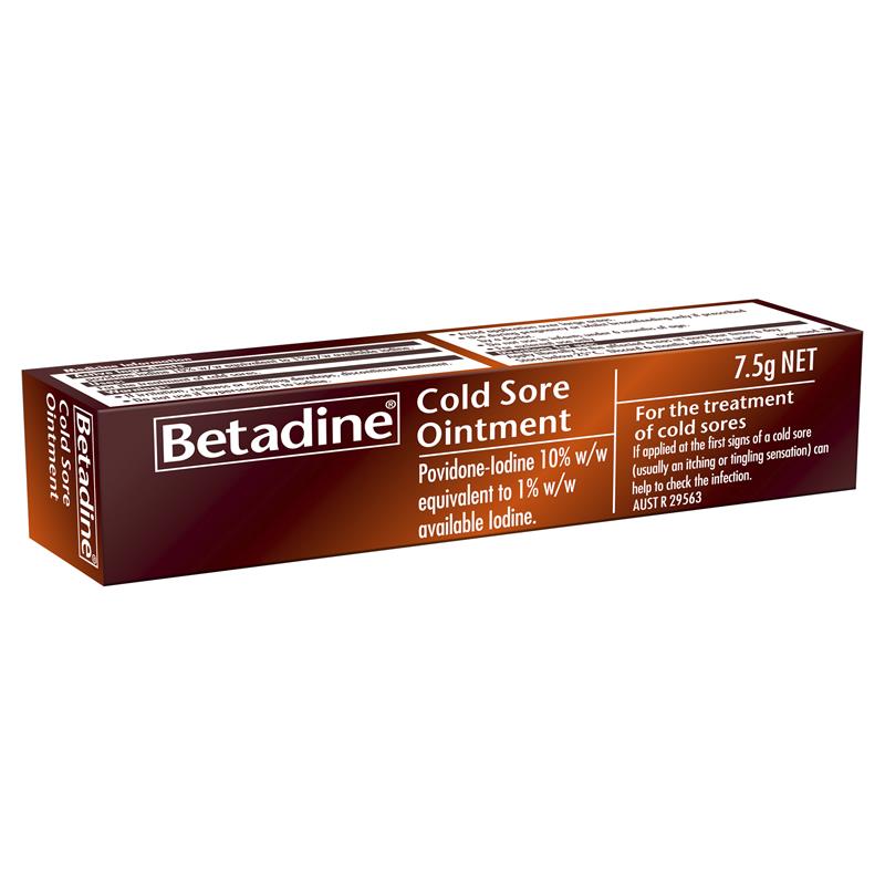 Load image into Gallery viewer, Betadine Cold Sore Ointment Cream 7.5g
