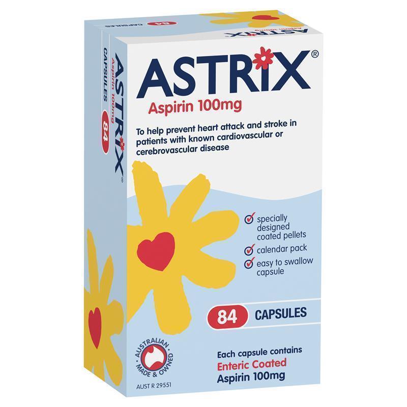 Load image into Gallery viewer, Astrix 100mg Capsules 84
