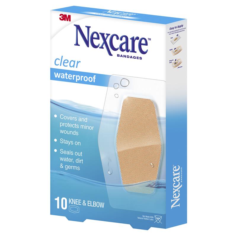 Load image into Gallery viewer, Nexcare Large Waterproof Strips 10 Pack
