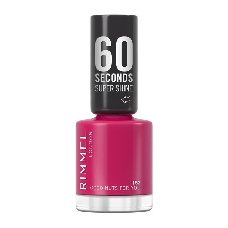 Load image into Gallery viewer, Rimmel 60 Seconds Nail Polish 152 Coco Nuts For You
