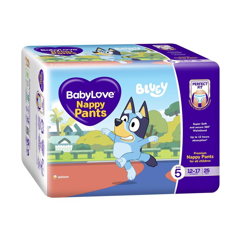 Load image into Gallery viewer, BabyLove Nappy Pants Size 5 (12-17kg) 25 Pack
