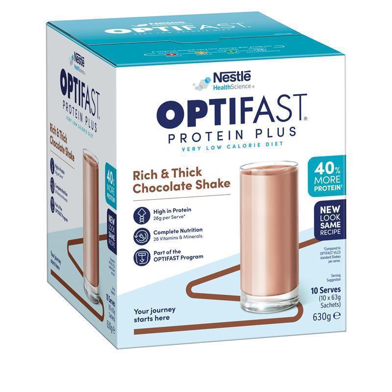 Load image into Gallery viewer, Optifast VLCD Protein Plus Shake Chocolate 10 Pack 630g

