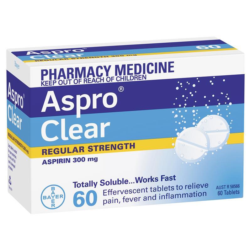 Load image into Gallery viewer, Aspro Clear Pain Relief 60 Soluble Tablets
