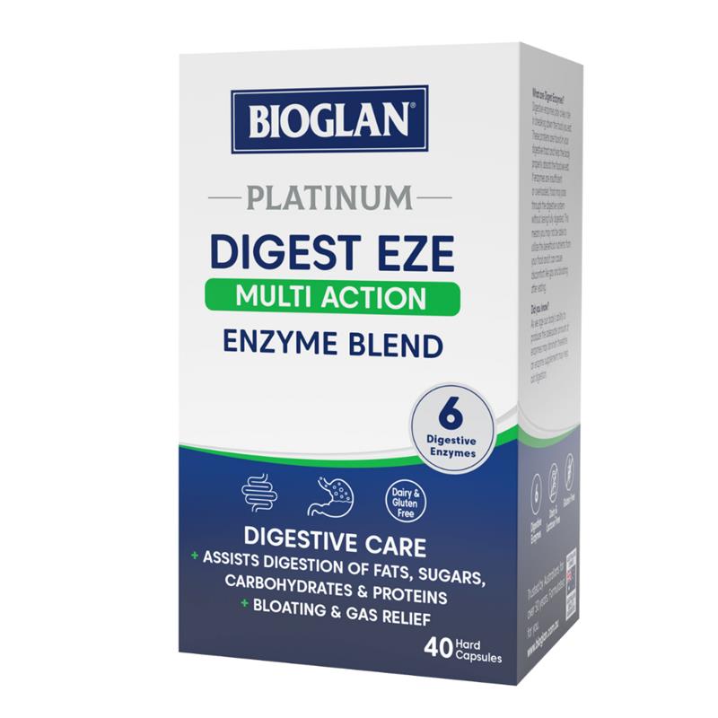 Load image into Gallery viewer, Bioglan Platinum Digest Eze Multi Action 40 Capsules

