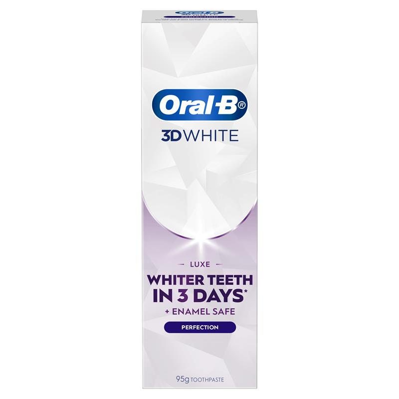 Load image into Gallery viewer, Oral B Teeth Whitening Toothpaste 3D White Luxe Perfection 95g
