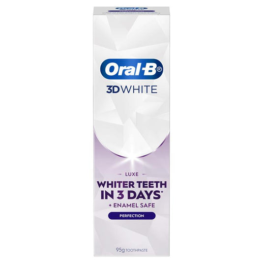 Oral B Teeth Whitening Toothpaste 3D White Luxe Perfection 95g