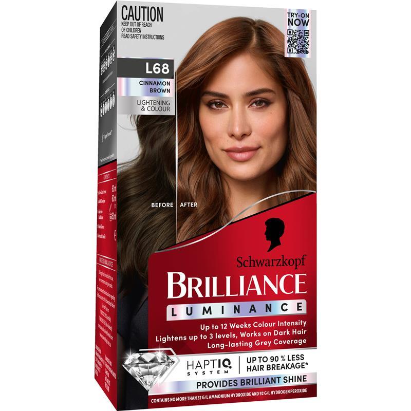 Load image into Gallery viewer, Schwarzkopf Brilliance L68 Cinnamon Brown
