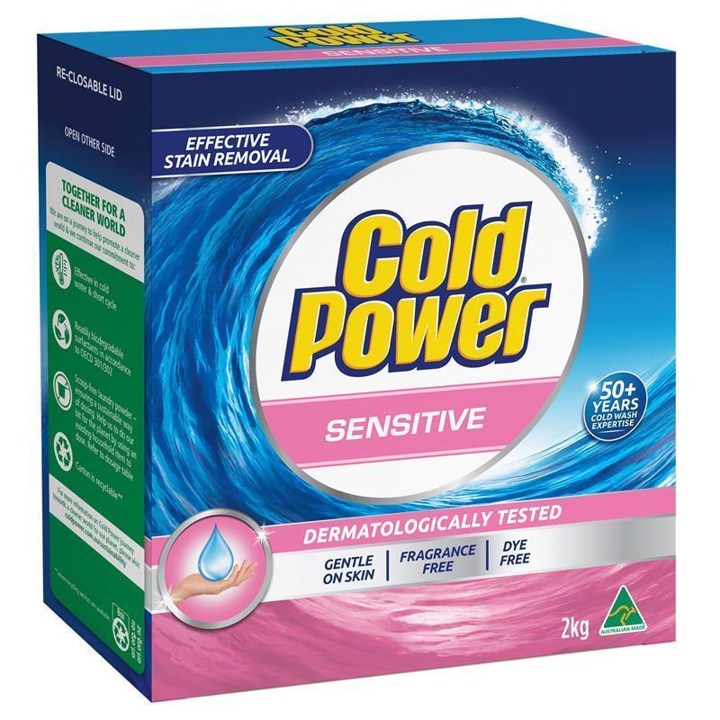 Load image into Gallery viewer, Cold Power Sensitive Pure Clean Laundry Detergent Powder 2kg
