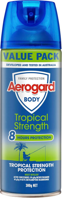 Aerogard Tropical Strength Insect Repellent 175g
