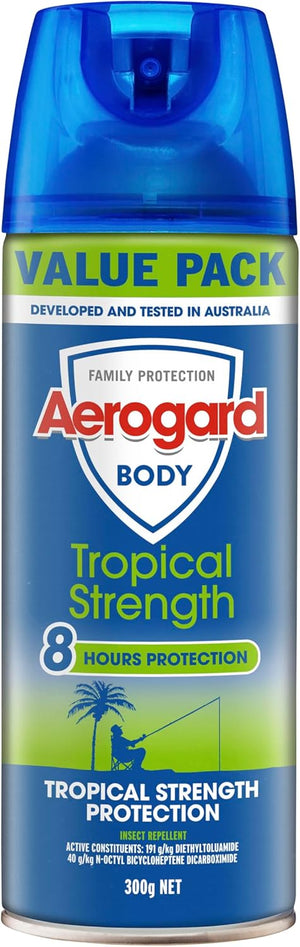 Aerogard Tropical Strength Insect Repellent 175g