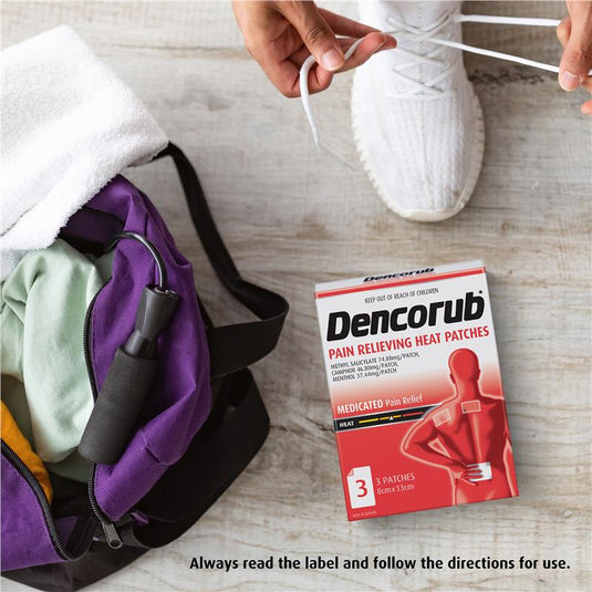Dencorub Pain Relieving Heat Patch 3 Pack