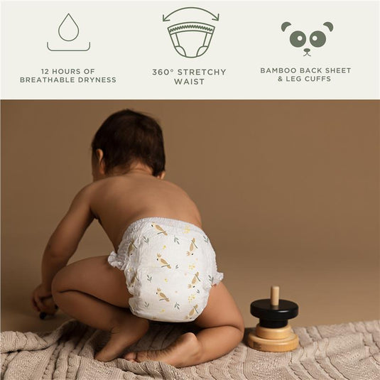 Tooshies Eco Nappy Pants Size 6 Junior 16kg+ 26 Pack