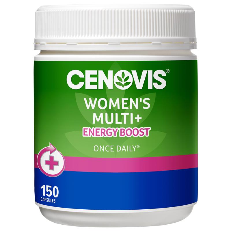 Load image into Gallery viewer, Cenovis Once Daily Womens Multi + Energy Boost 150 Capsules
