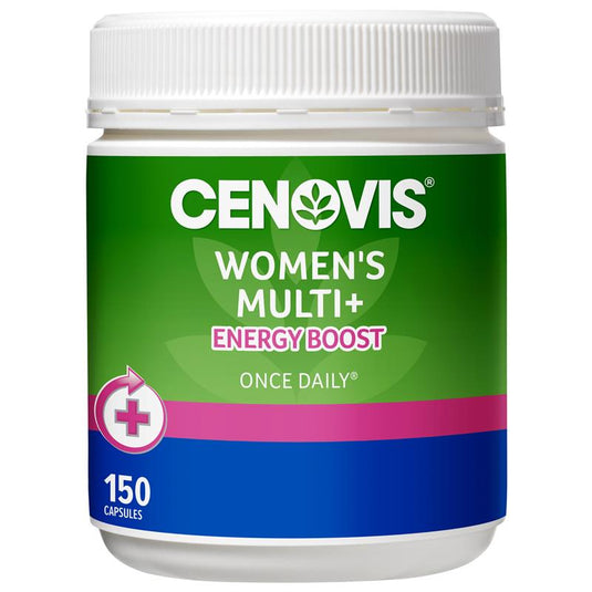 Cenovis Once Daily Womens Multi + Energy Boost 150 Capsules