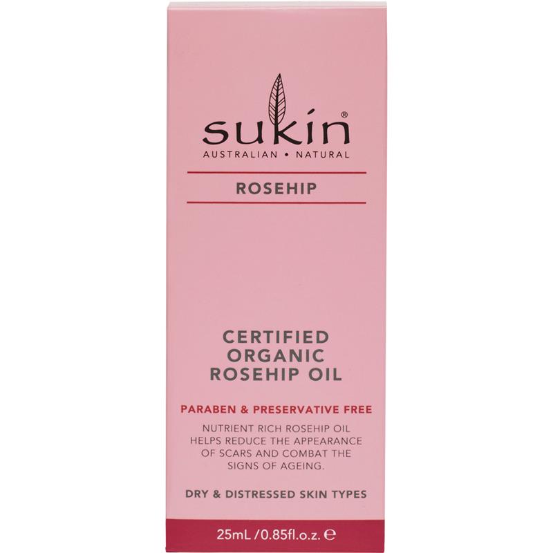 Load image into Gallery viewer, Sukin Certified Organic Rose Hip Oil 25ml
