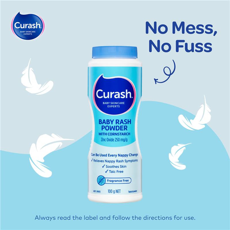 Load image into Gallery viewer, Curash Baby Rash Powder With Cornstarch 100g
