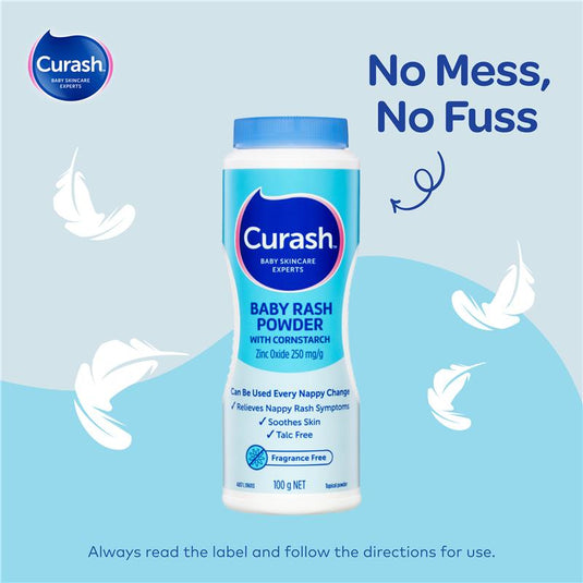 Curash Baby Rash Powder With Cornstarch 100g