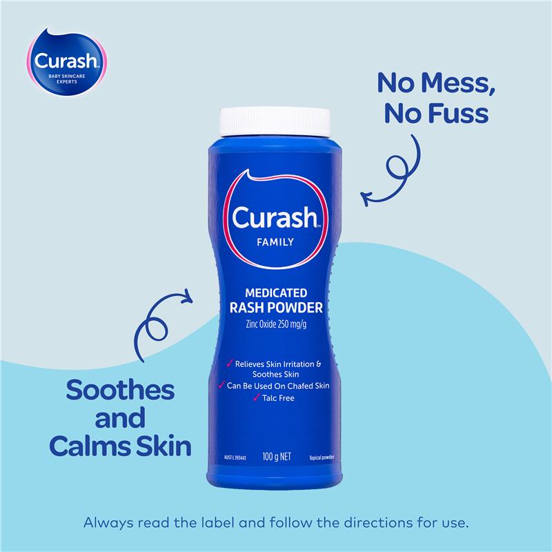 Load image into Gallery viewer, Curash Family Medicated Rash Powder 100g

