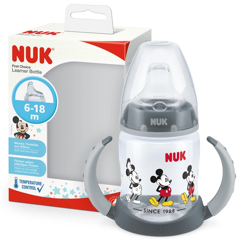 Load image into Gallery viewer, Nuk Disney Temperature Control 6-18 Months Bottle 150ml
