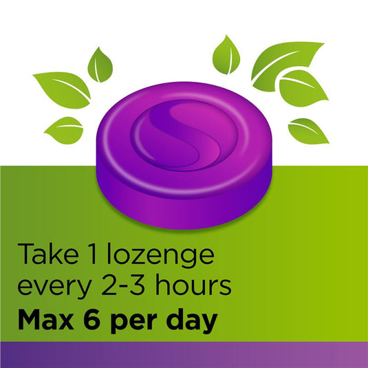 Strepsils Herbal Immune Support Lozenges Elderberry Echinacea 16 Pack