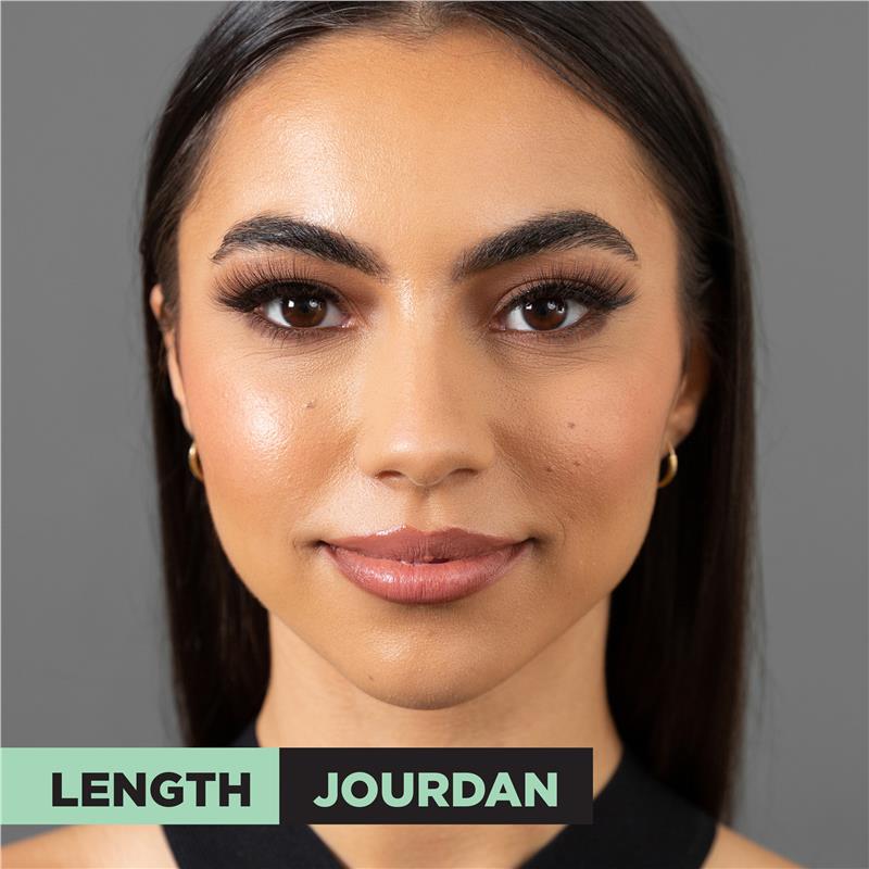 Load image into Gallery viewer, Glam By Manicare Pro Magnetic Infused Jourdan Lashes Length
