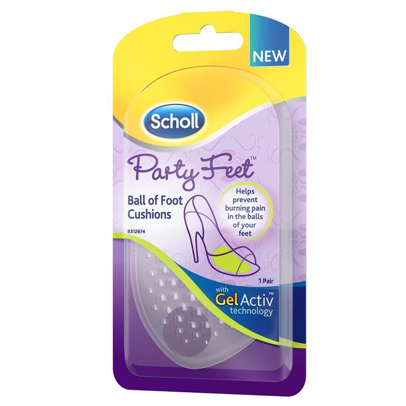 Load image into Gallery viewer, Scholl Party Feet Gel Cushions
