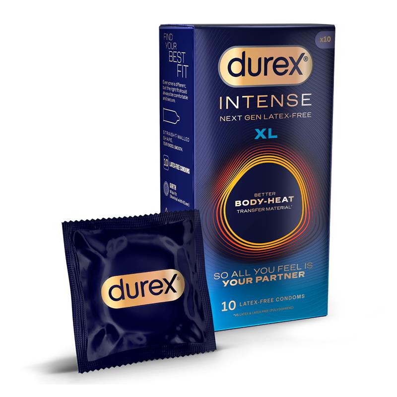 Load image into Gallery viewer, Durex Intense XL Condom 10 Pack

