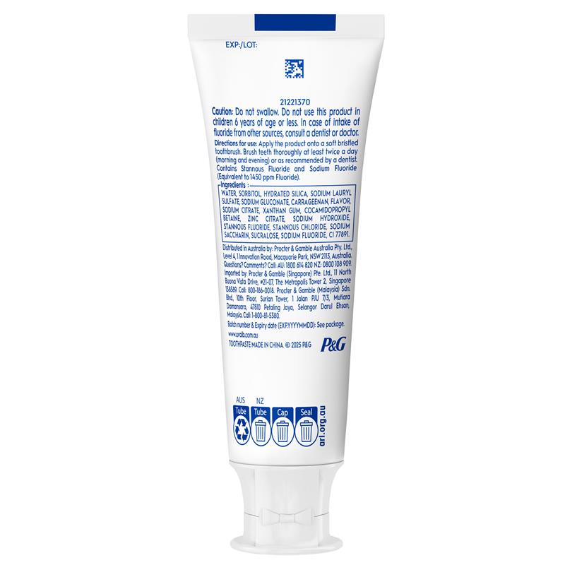 Load image into Gallery viewer, Oral B Toothpaste Sensitivity &amp; Gum Gentle White 90g

