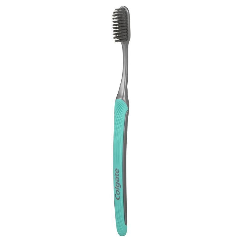 Load image into Gallery viewer, Colgate Toothbrush Slim Soft Charcoal Ultra Soft Bristles

