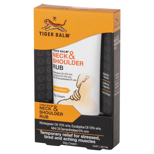 Tiger Balm Neck And Shoulder Rub 50g