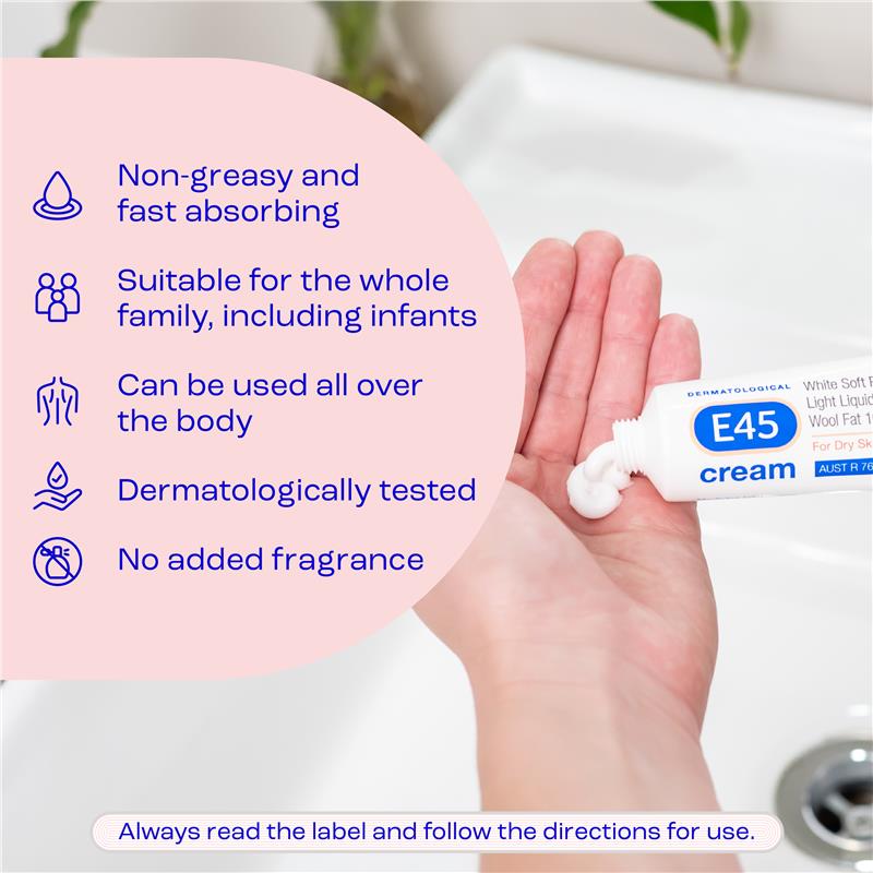 Load image into Gallery viewer, E45 Dermatological Cream 50g
