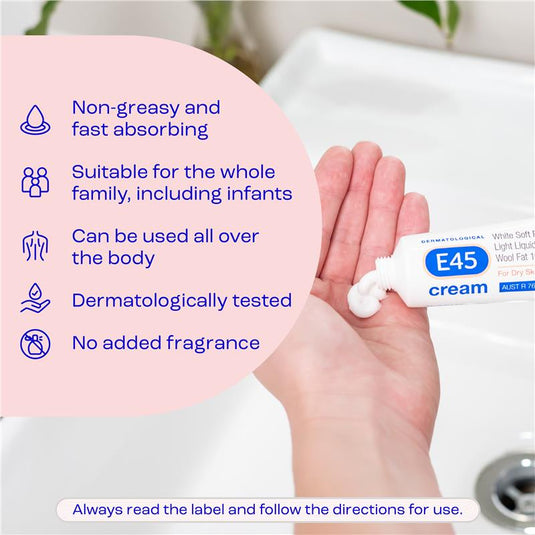 E45 Dermatological Cream 50g