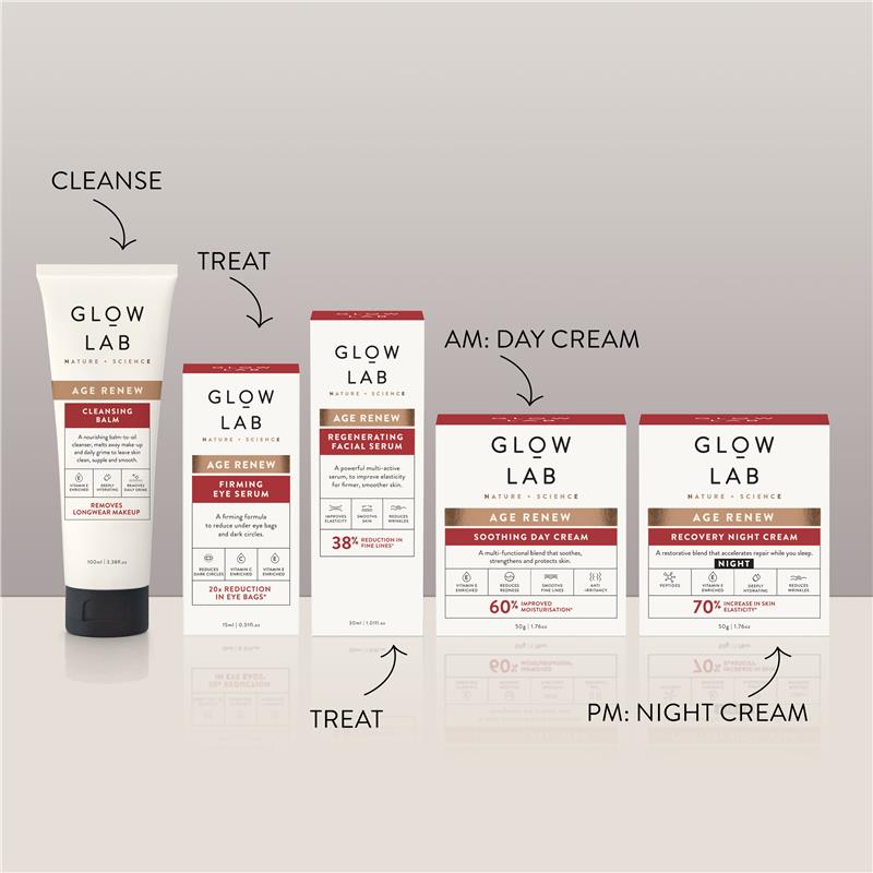 Load image into Gallery viewer, Glow Lab Age Renew Recovery Night Cream 50g
