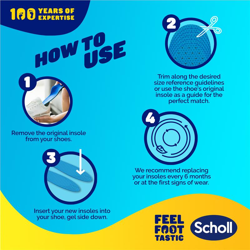 Load image into Gallery viewer, Scholl Gel Activ Insole Casual Large
