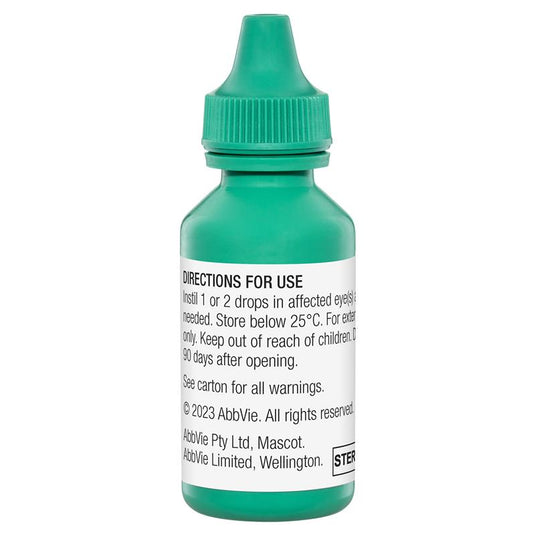 Optive Advanced Lubricant Eye Drops 15ml