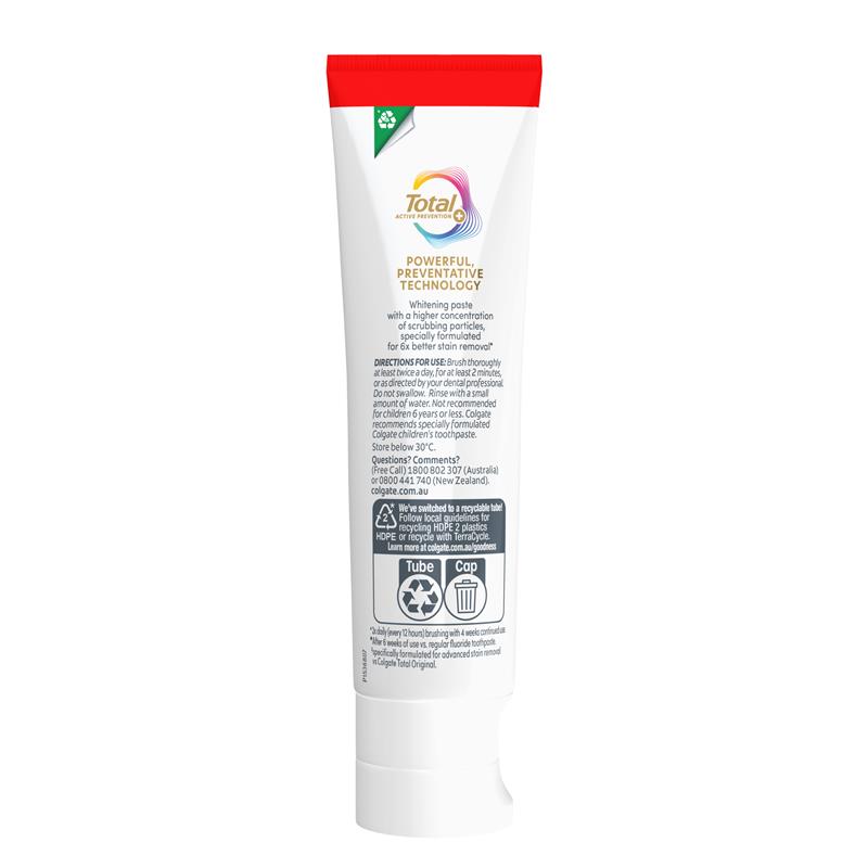 Load image into Gallery viewer, Colgate Toothpaste Total Active Prevention Whitening 115g
