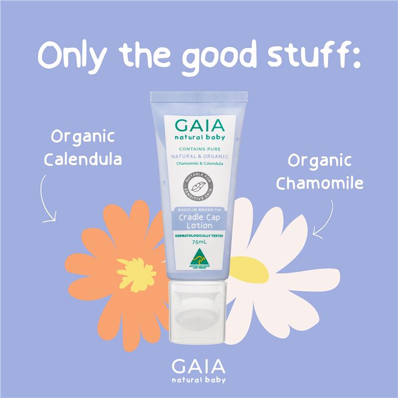 Load image into Gallery viewer, Gaia Natural Baby Cradle Cap 75ml
