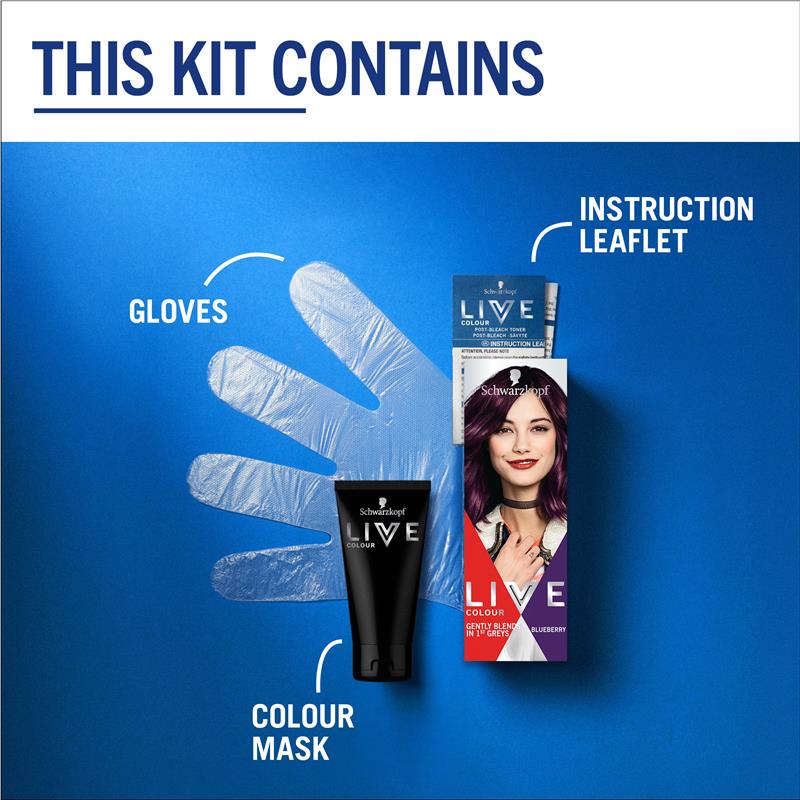 Load image into Gallery viewer, Schwarzkopf LIVE Colour Blueberry Semi Permanent 75ml
