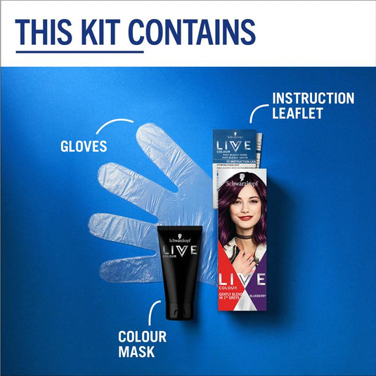 Schwarzkopf LIVE Colour Blueberry Semi Permanent 75ml