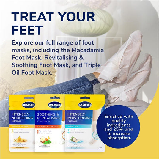 Dr.Scholls Nourishing Foot Mask 1 Pair