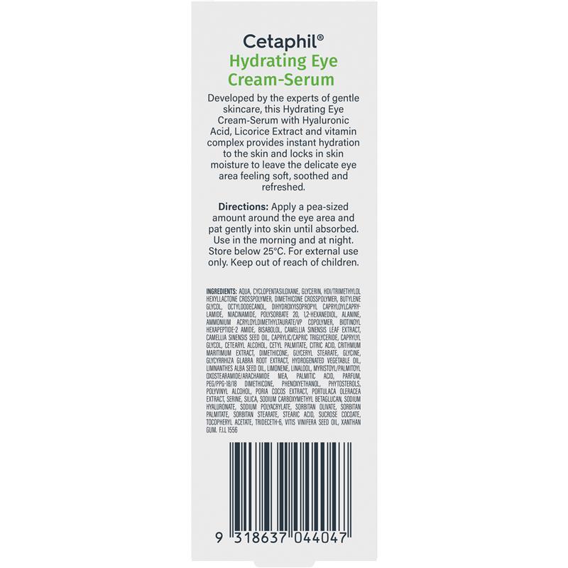 Load image into Gallery viewer, Cetaphil Hydrating Eye Cream Serum 14ml
