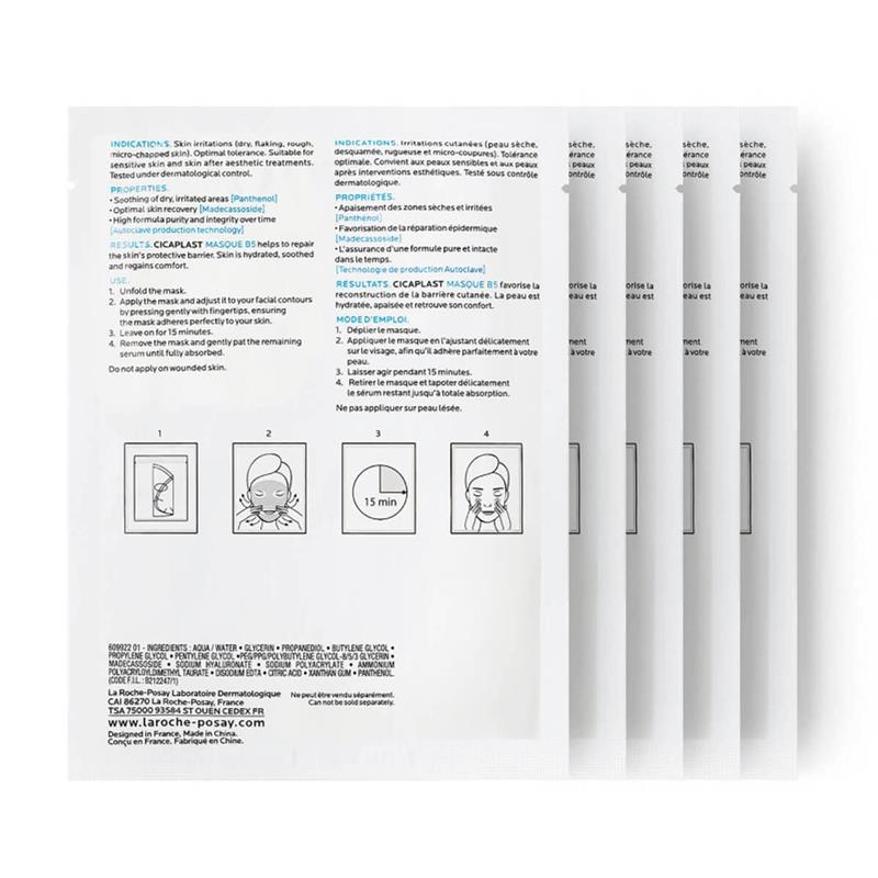 Load image into Gallery viewer, La Roche Posay Cicaplast B5 Masque Box 5x25g
