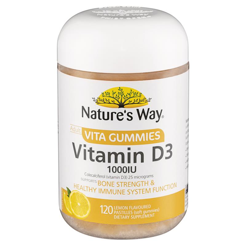Load image into Gallery viewer, Nature's Way Adult Vita Gummies Vitamin D 120 Gummies
