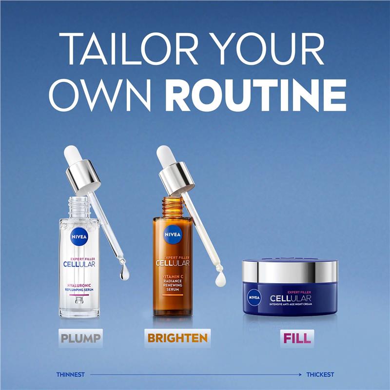 Load image into Gallery viewer, NIVEA Cellular Expert Filler Intensive Anti-Age Night Cream 50ml
