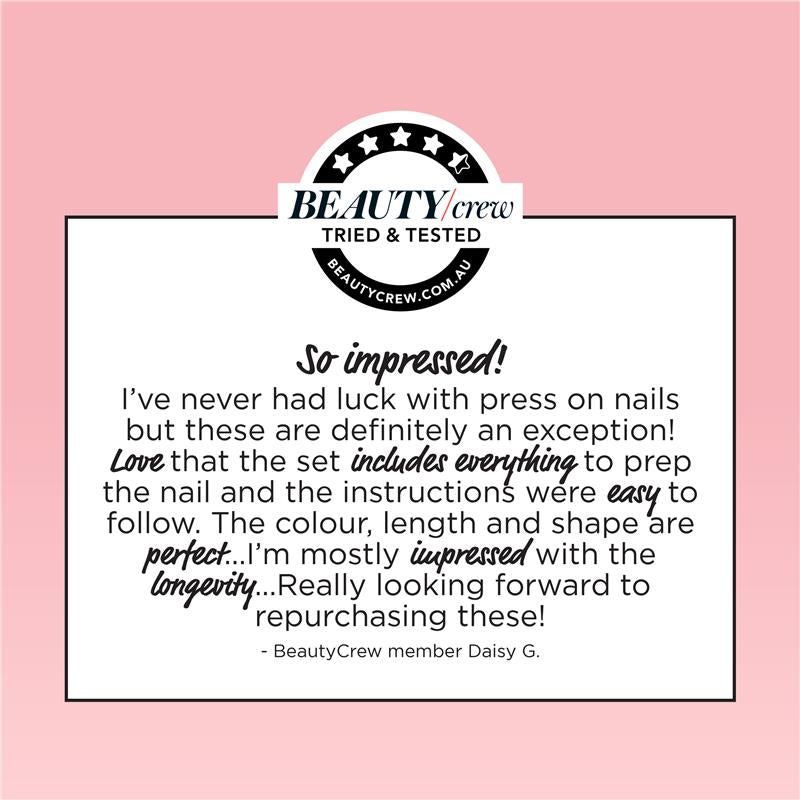 Load image into Gallery viewer, Glam By Manicare Glam Ready Pre-Glued Nails Barefoot In Bail 30 Pieces

