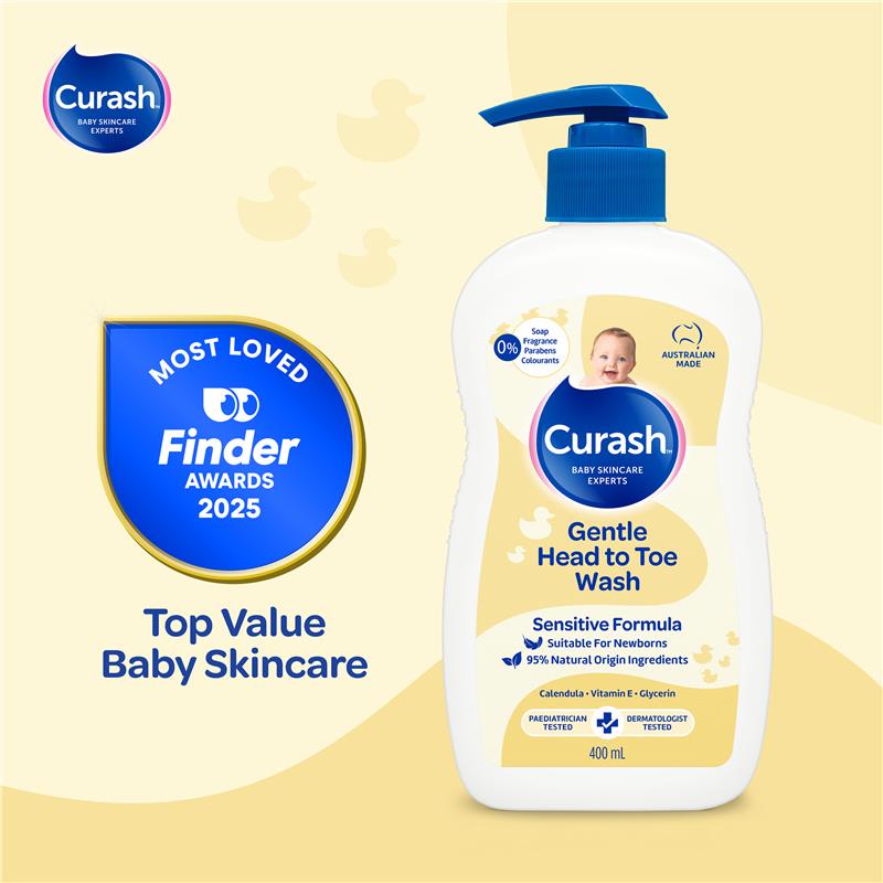 Load image into Gallery viewer, Curash Gentle Head To Toe Wash 400ml
