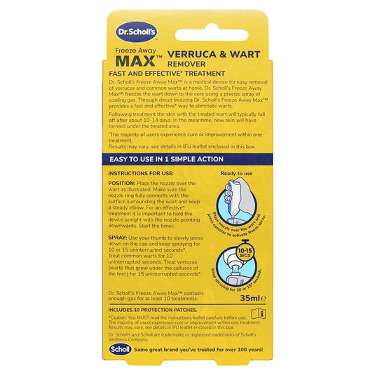 Scholl Freeze Away Max Verruca & Wart Remover 85g