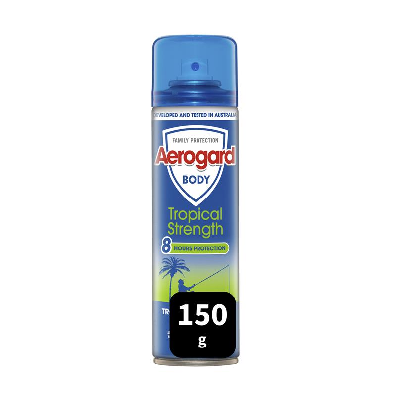 Load image into Gallery viewer, Aerogard Tropical Strength Insect Repellant 150g Aerosol
